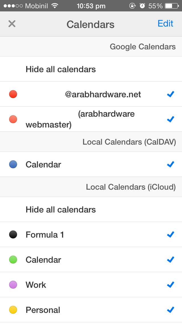استعراض تطبيق Calendar 5 لهواتف الآيفون