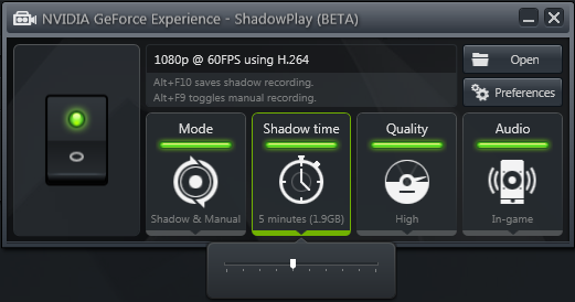 GeForce Experience أداة Nvidia الخاصة بجمهور اللاعبين