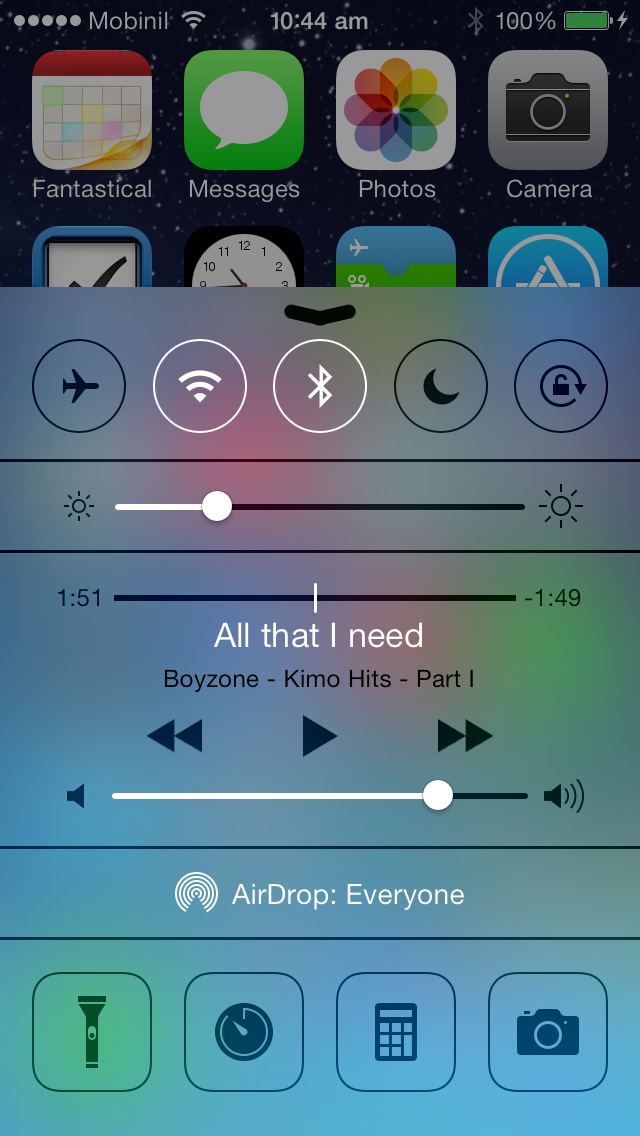 استعراض نظام iOS7 الجديد