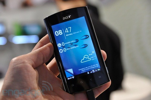 MWC 2011: أيسر تقدم هاتف Liquid mt