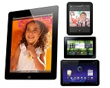مقارنة مواصفات iPad 2-Xoom-TouchPad-PlayBook