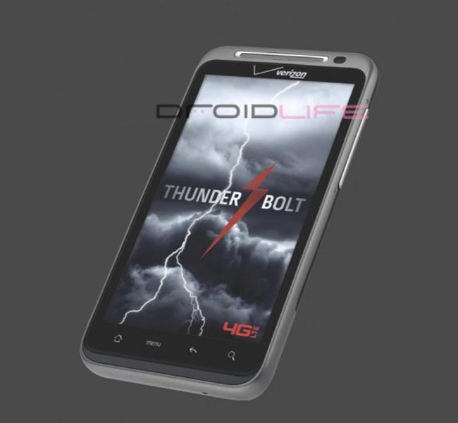 تسريبات عن هاتف HTC Thunderbolt الجديد قبل معرض CES تسريبات عن هاتف HTC Thunderbolt الجديد قبل معرض CES