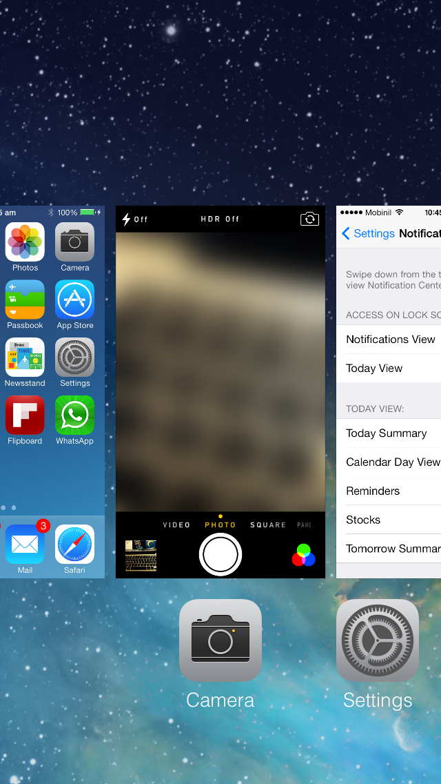 استعراض نظام iOS7 الجديد