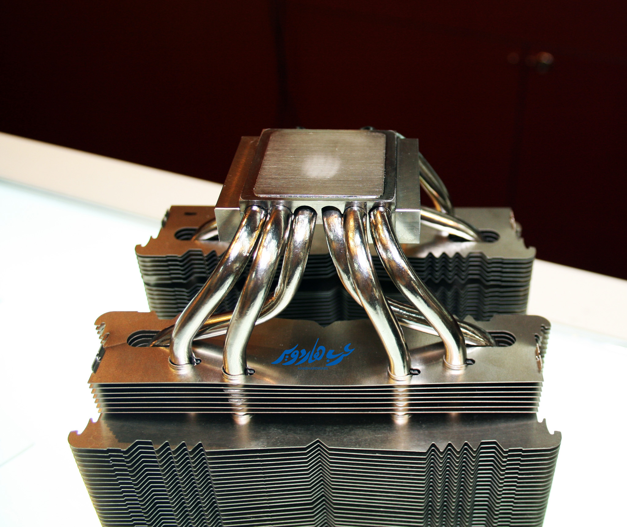 D-Type Cooler with Transverse Heatpipe-Layout