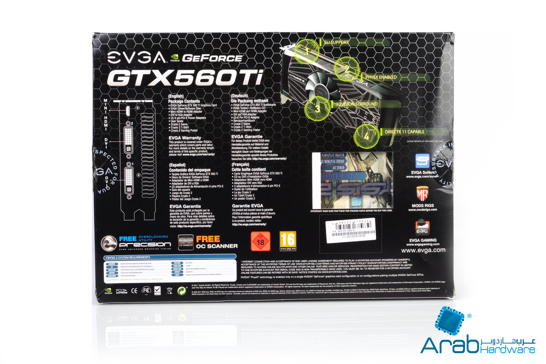 EVGA GTX560 Ti SLI