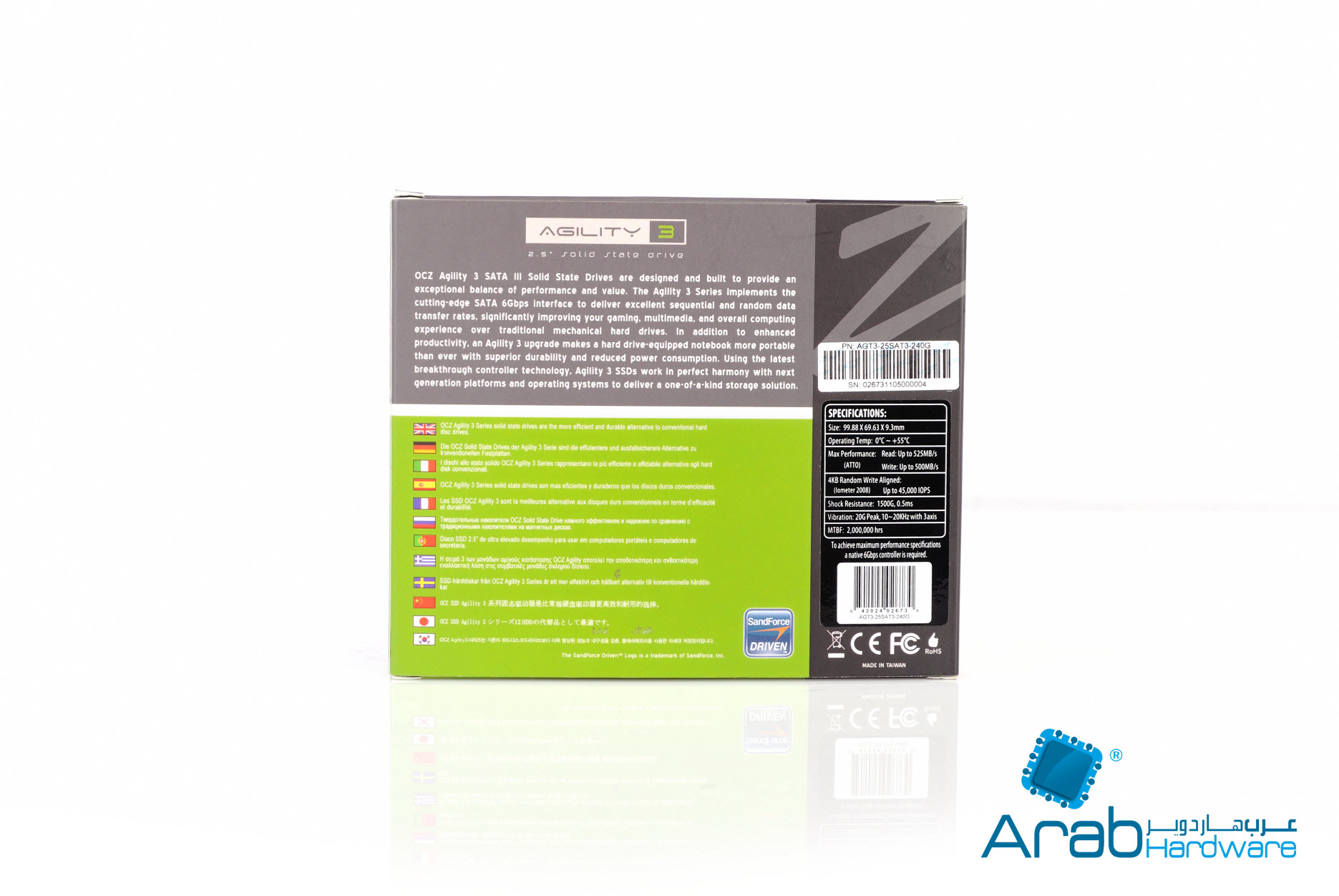 OCZ Agility 3 240GB SATA III SSD Review