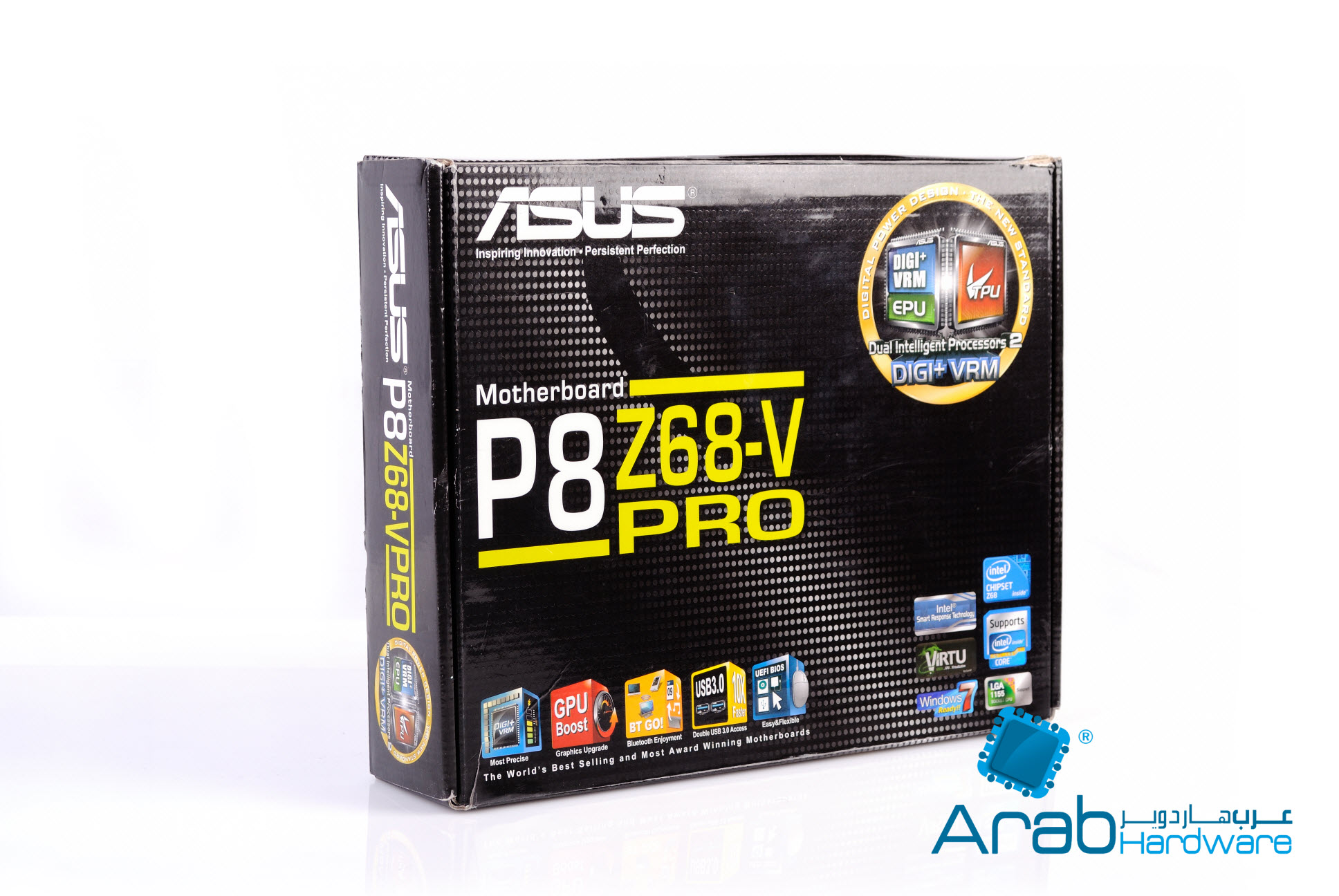 Asus P8Z68-V PRO تغليف