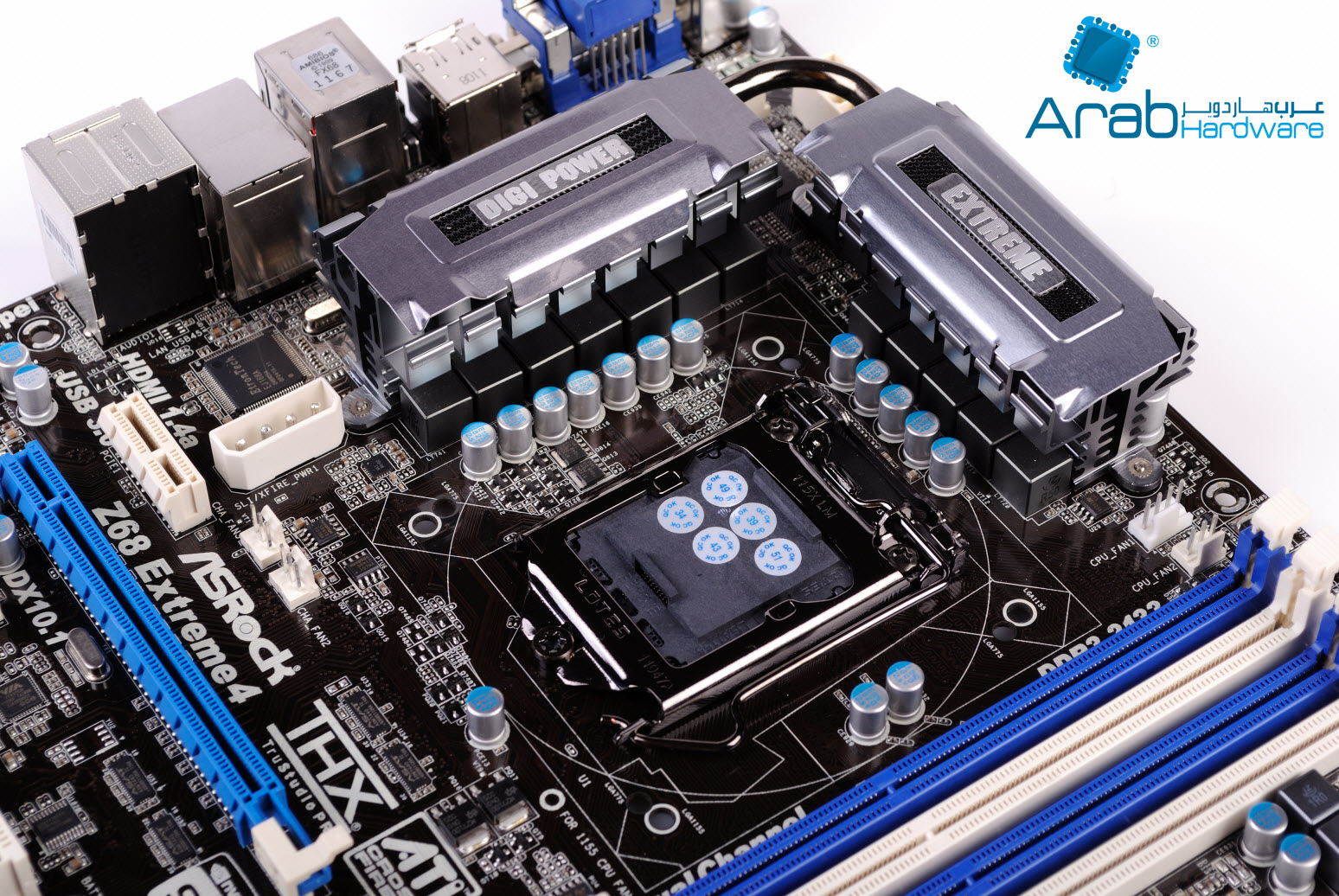 ASRock Z68 Extreme4 First Look - Arabhardware