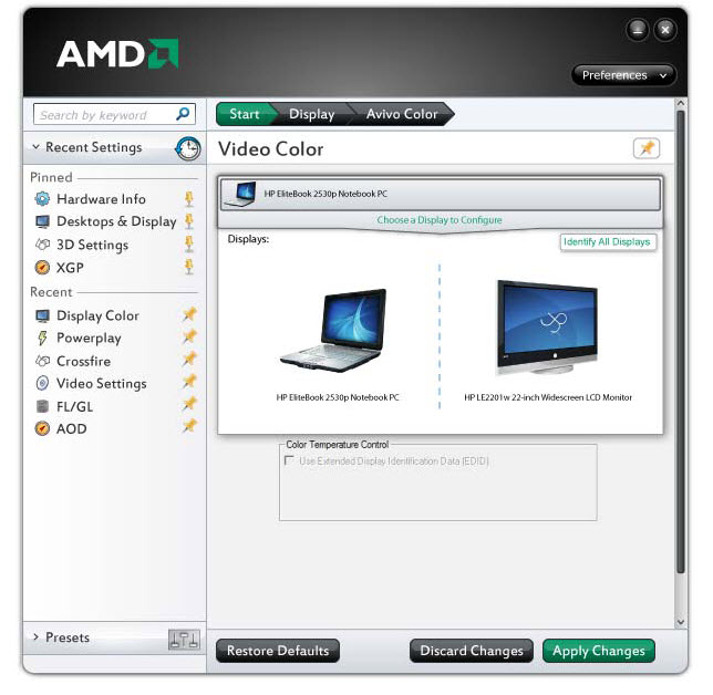Catalyst GUI