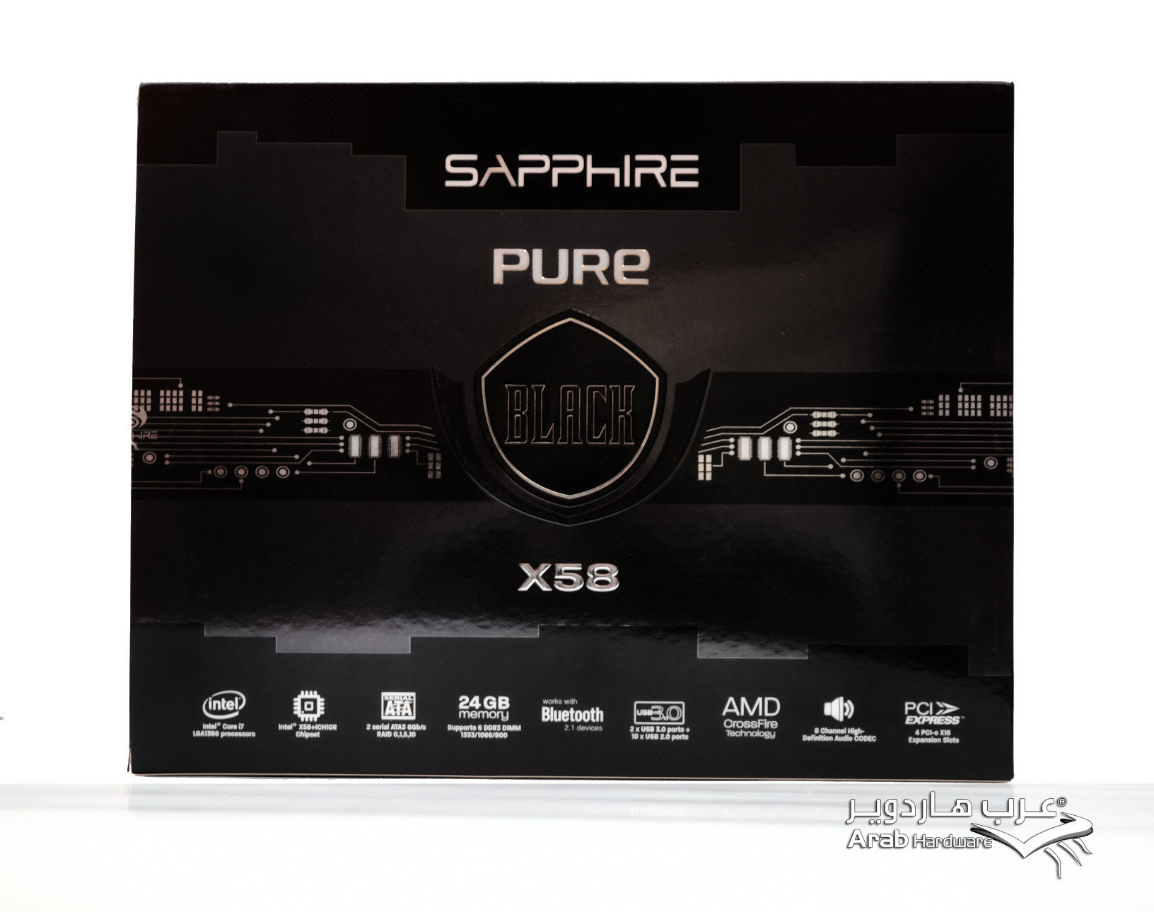Sapphire Pure Black X58