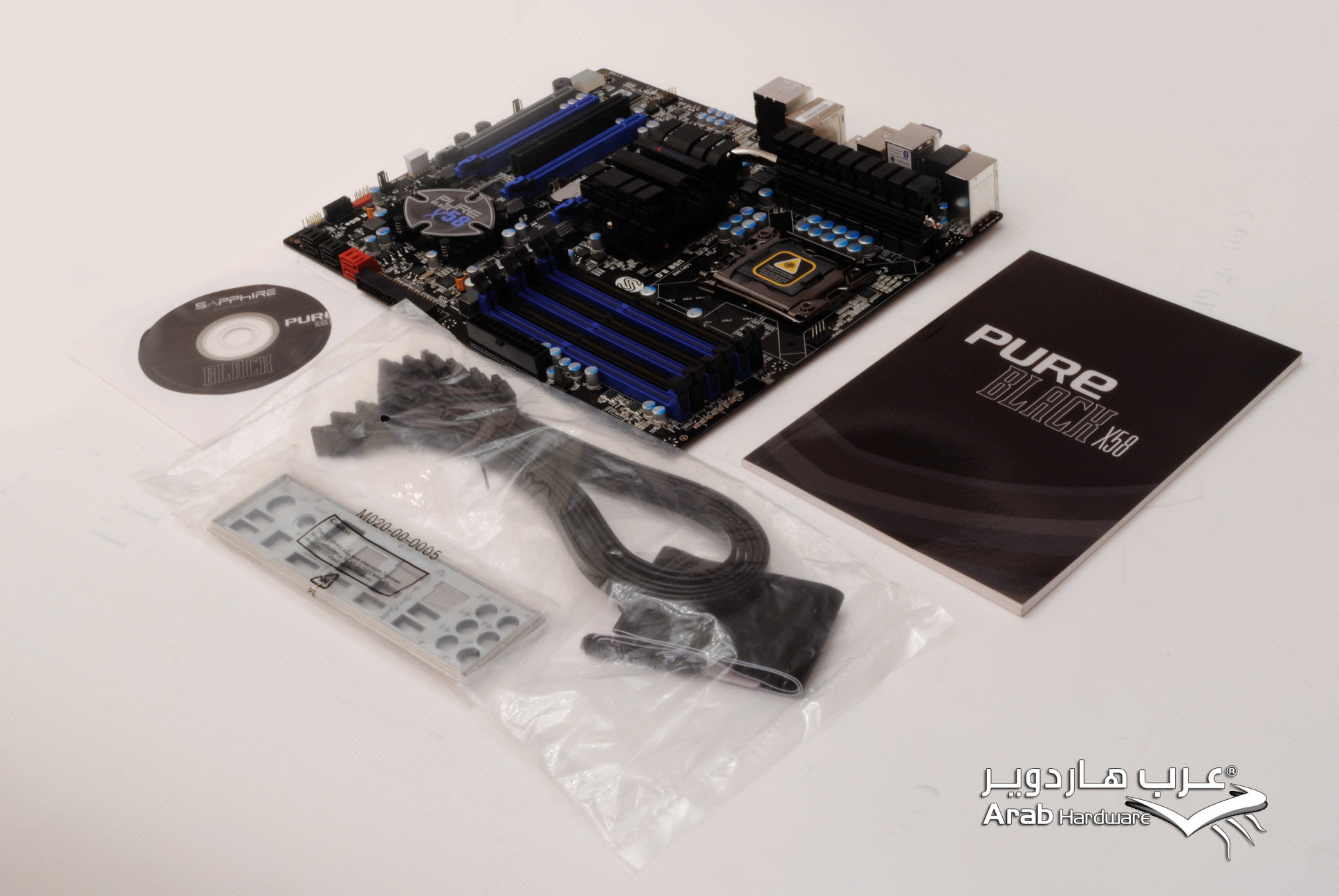 Sapphire Pure Black X58