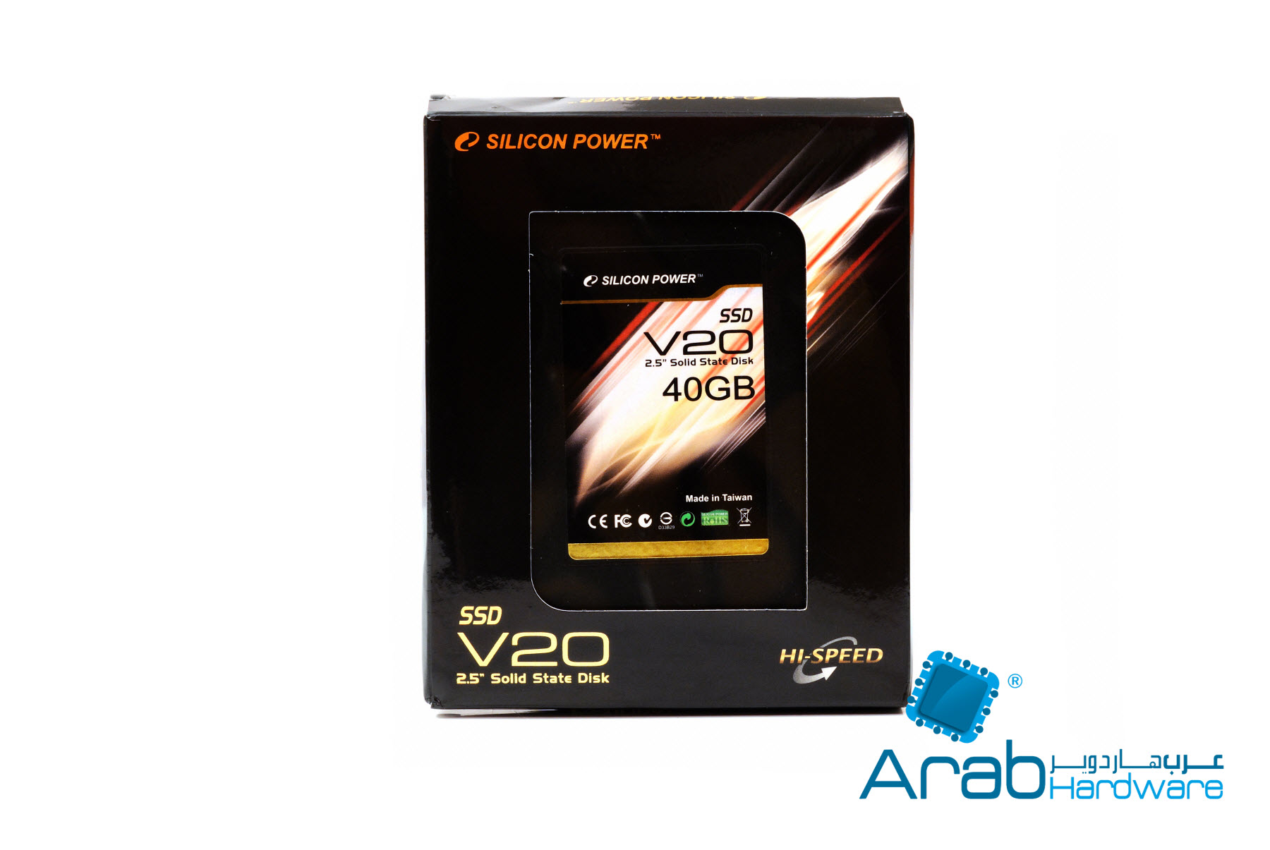Silicon Power V20 SSD Review - Arabhardware