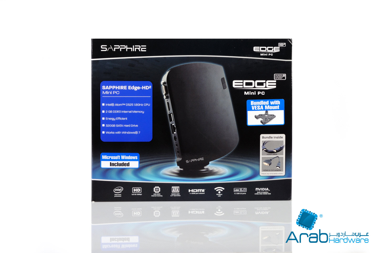 Sapphire Edge HD2 Review - Arabhardware