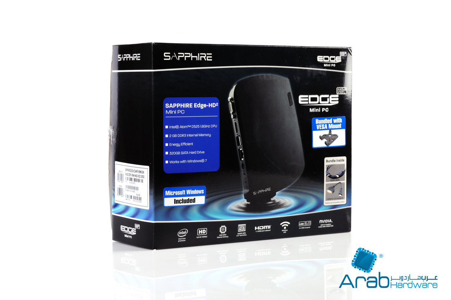 Sapphire Edge HD2 Review - Arabhardware