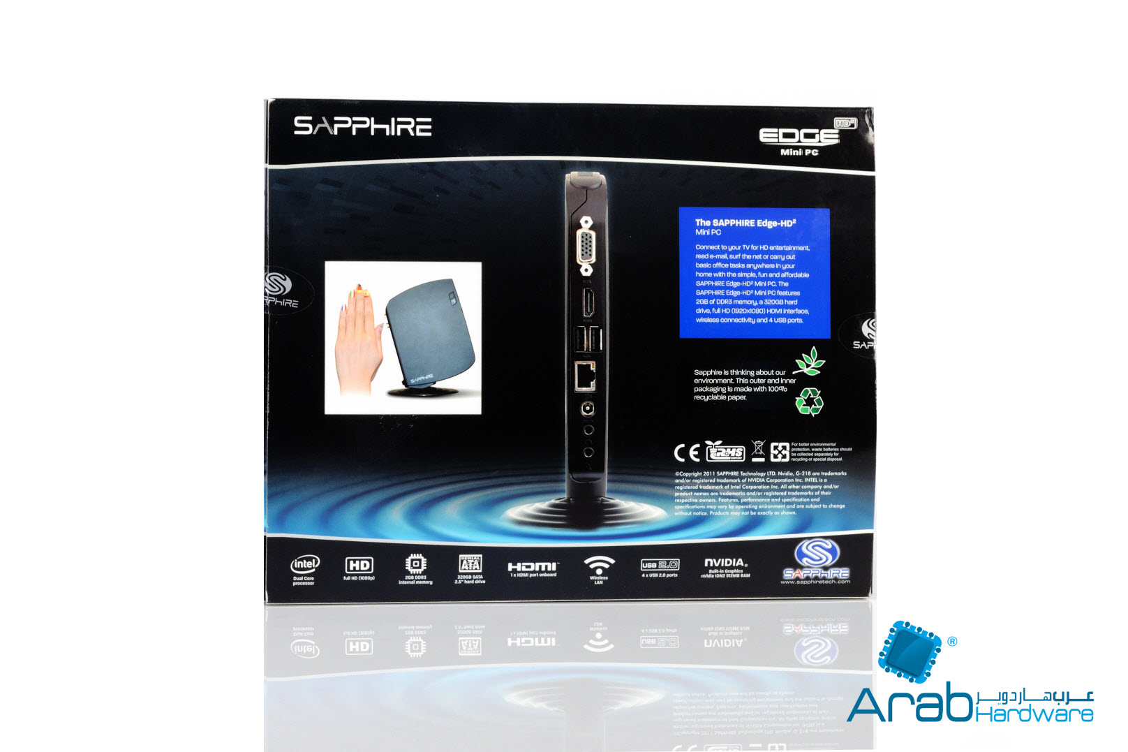 Sapphire Edge HD2 Review - Arabhardware