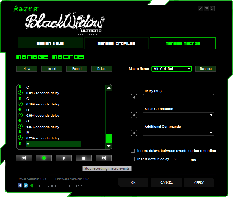 Razer Black Widow Ultimate Mechanical Keyboard Review- Arabhardware.net