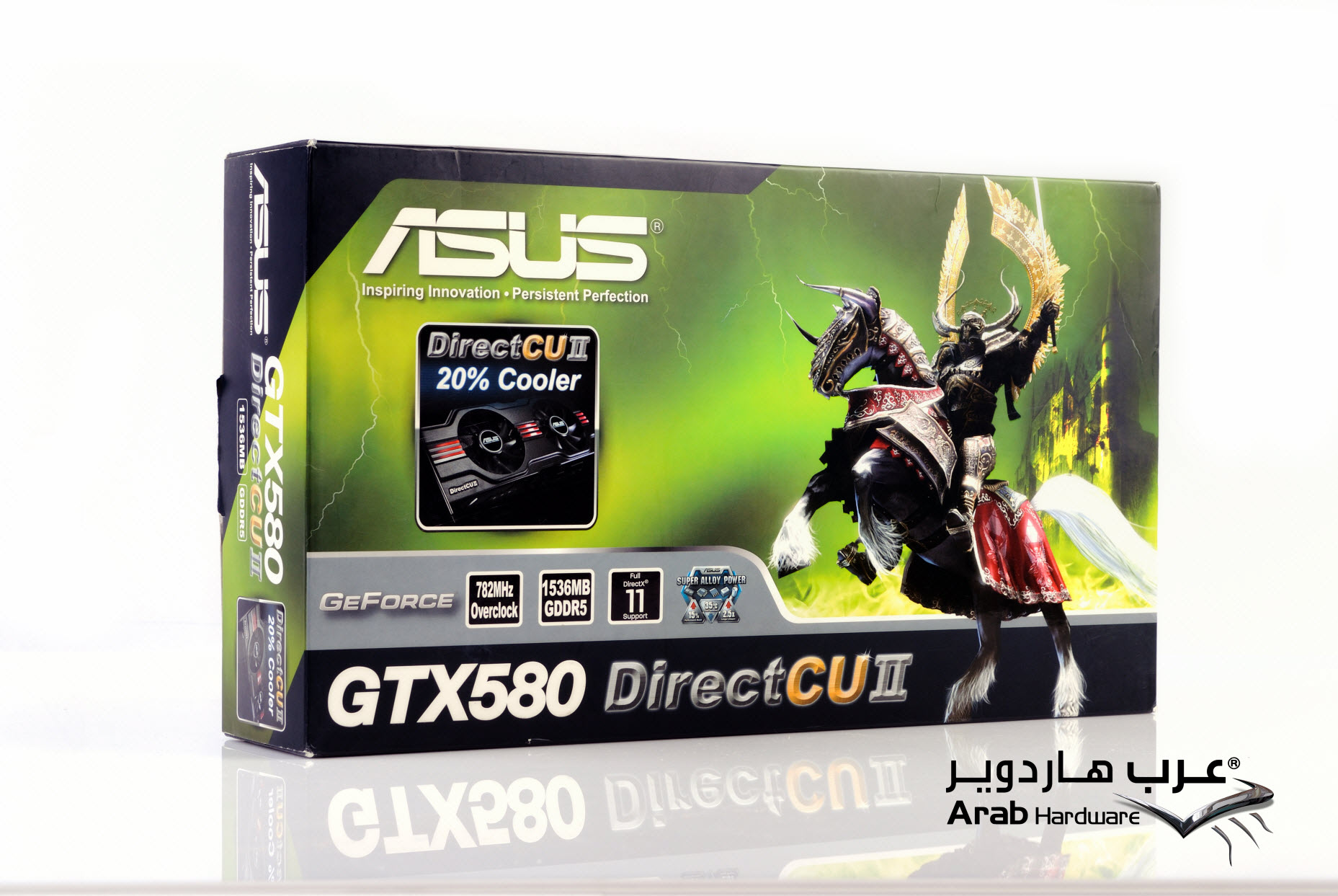 ASUS GTX580 Direct CU II Review - Arabhardware.net