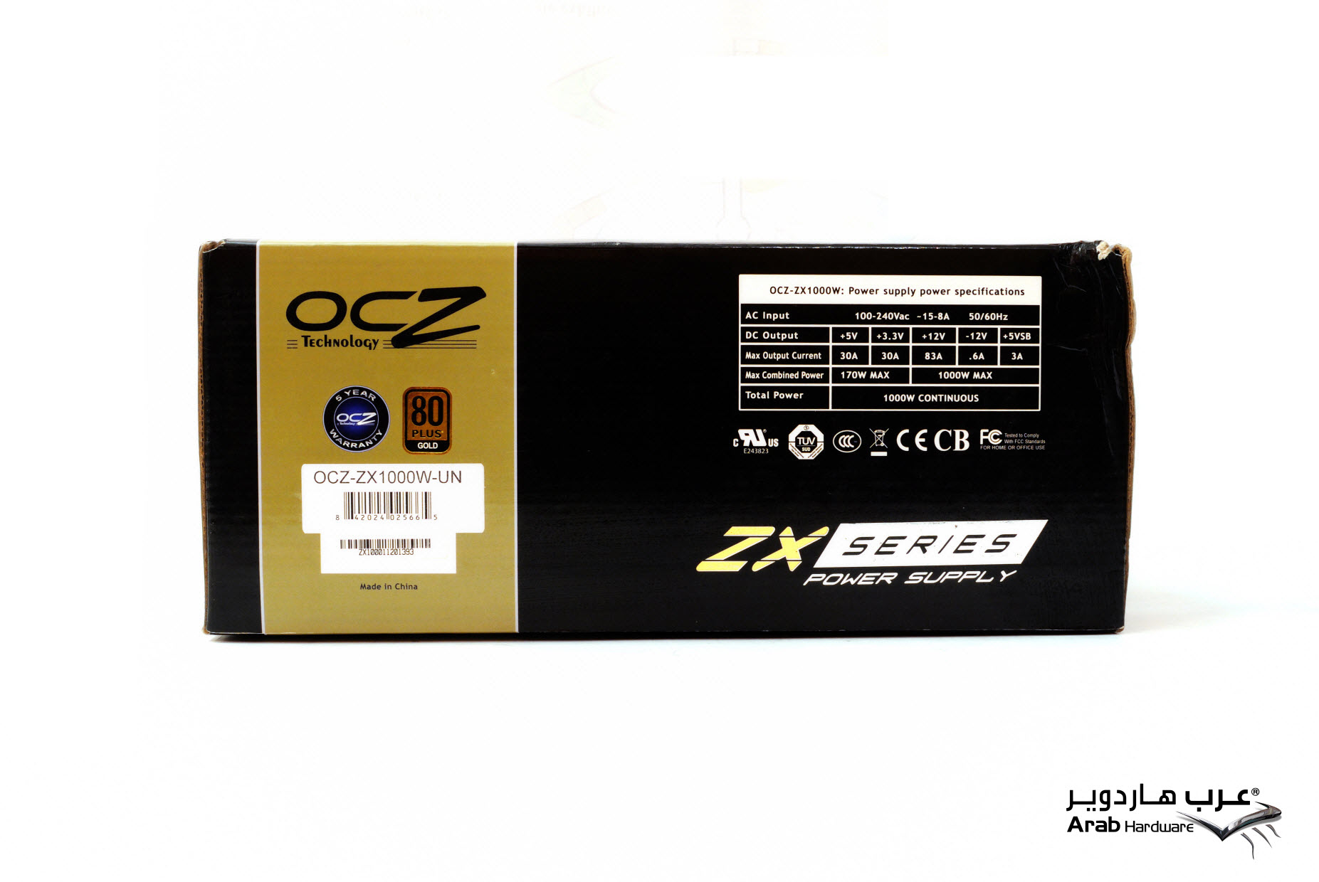 OCZ ZX-1000 PSU Review-Arabhardware.net