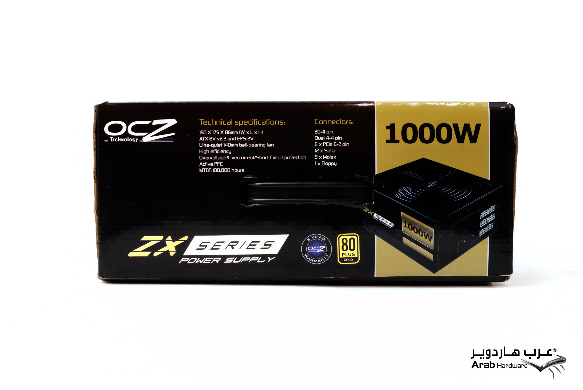 OCZ ZX-1000 PSU Review-Arabhardware.net