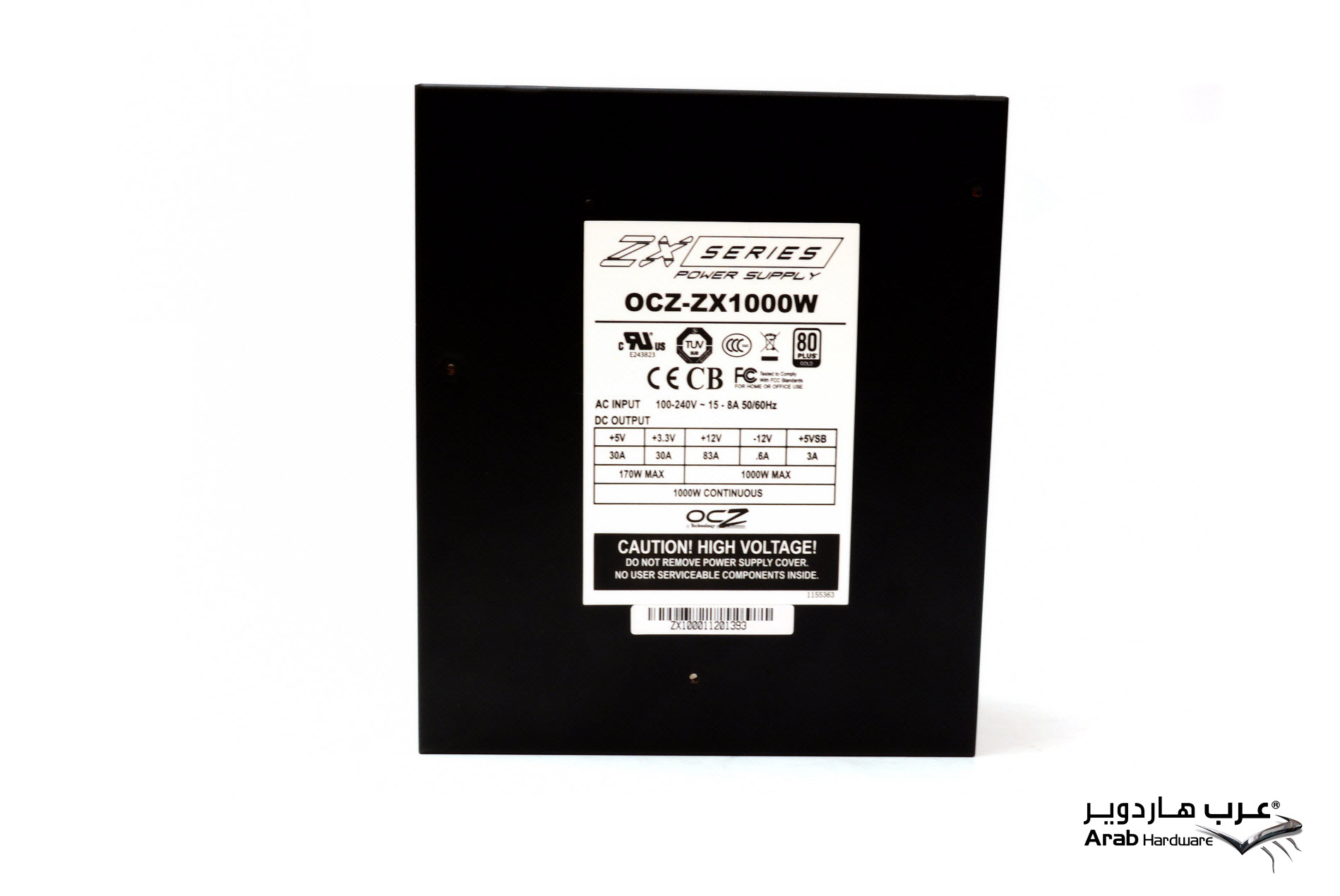 OCZ ZX-1000 PSU Review-Arabhardware.net