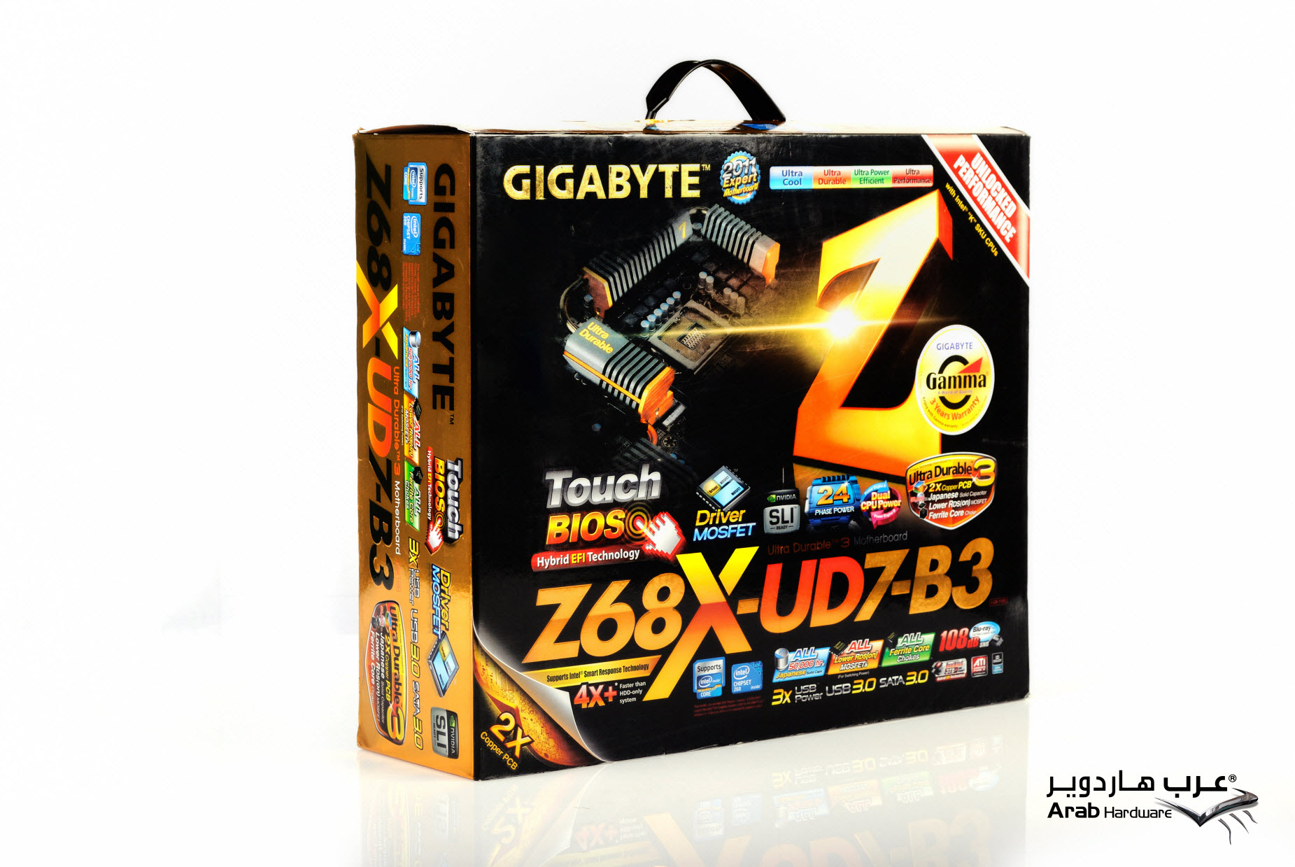 Gigabyte GA-Z68X-UD7 B3 Review-Arabhardware.net