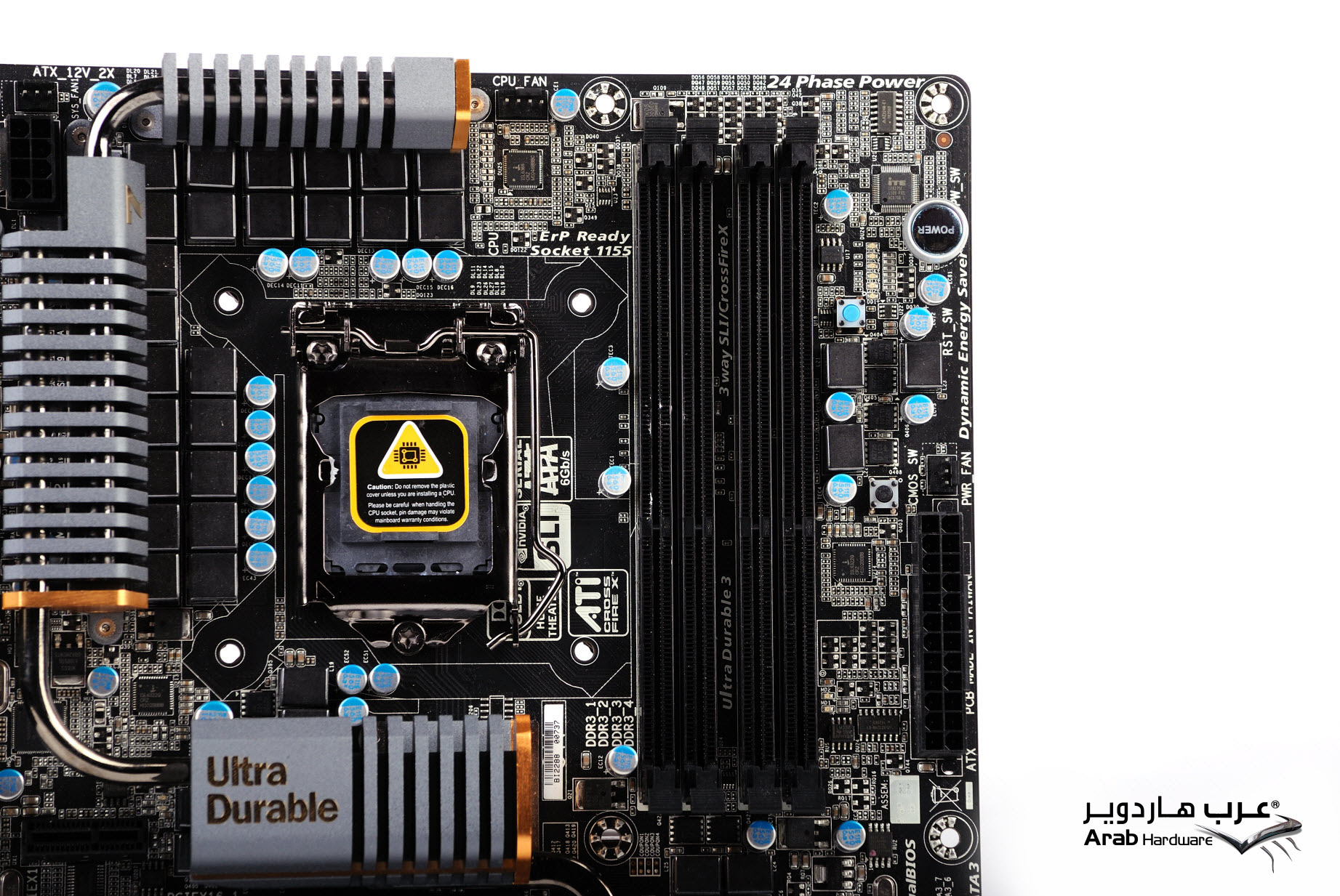 Gigabyte GA-Z68X-UD7 B3 Review-Arabhardware.net