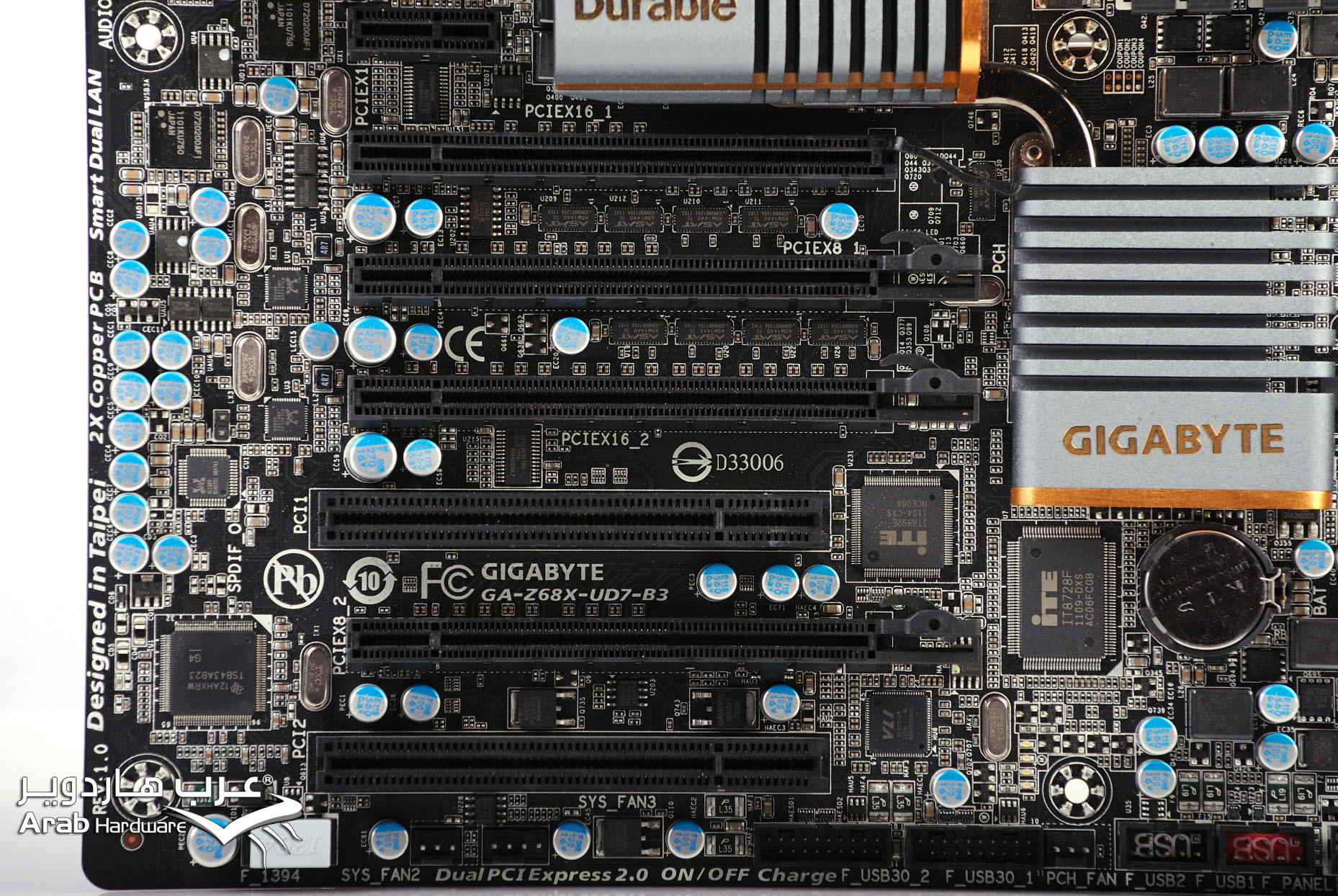 Gigabyte GA-Z68X-UD7 B3 Review-Arabhardware.net