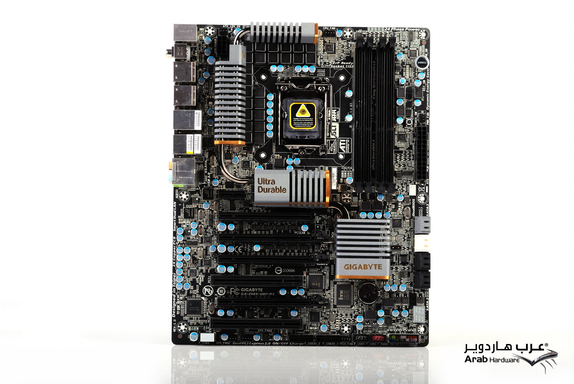 Gigabyte GA-Z68X-UD7 B3 Review-Arabhardware.net