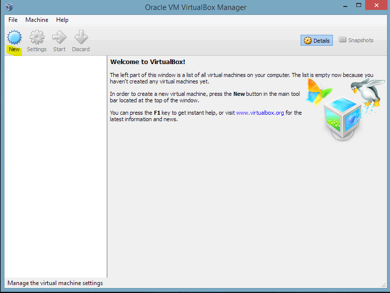 تحميل ويندوز 10 على نظام افتراضي Virtual Machine Virtual Box New