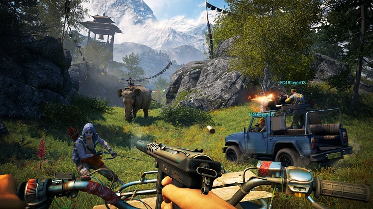 شاهد عروض اللعب الجماعى  بلعبة Far Cry 4