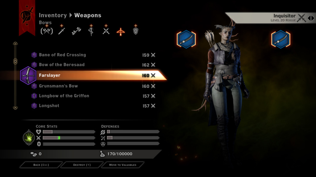 التعديل على الأسلحة فى Dragon Age Inquisition