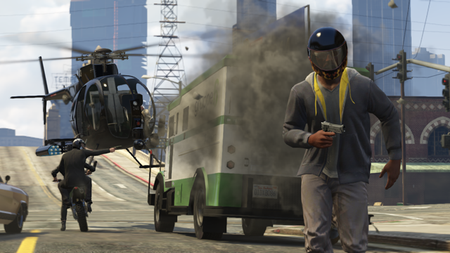 إعلان تحديث GTA V Online Heists  المنتظر 