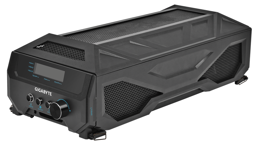 Gigabyte WATERFORCE الفكر الجديد لتعدد البطاقات الرسومية WATERFORCE controller