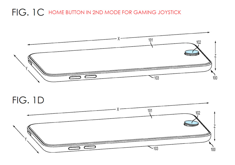 تصميم زر joystick  فى iPhone