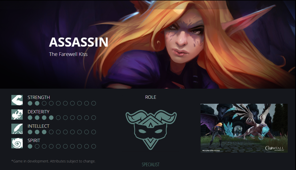 Crowfall Assassin 