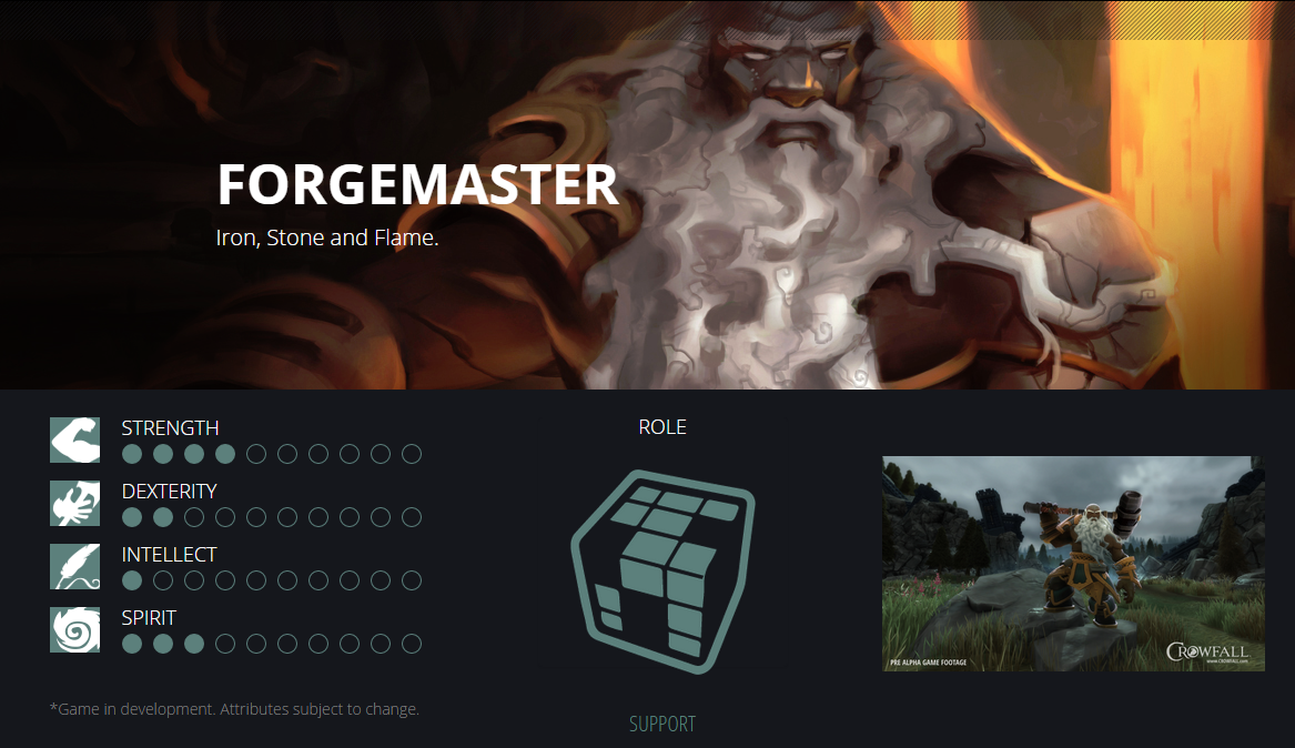Crowfall  Forge Master