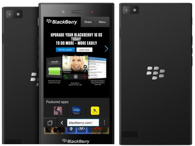 BlackBerry Z20 Rio