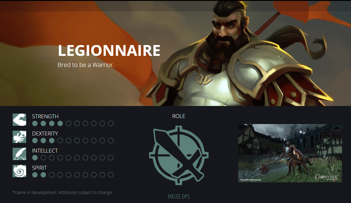 Crowfall LEGIONNAIRE 