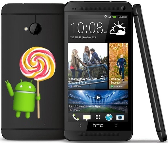HTC One M7 - Android Lollipop -Arab Hardware