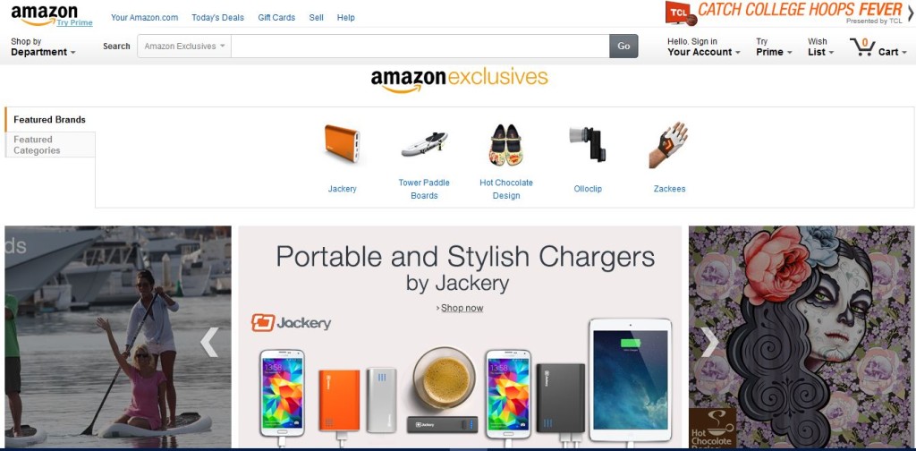 amazon exclusives