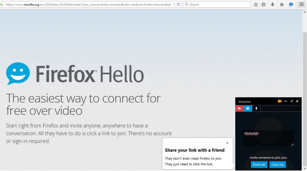 firefox hello 2