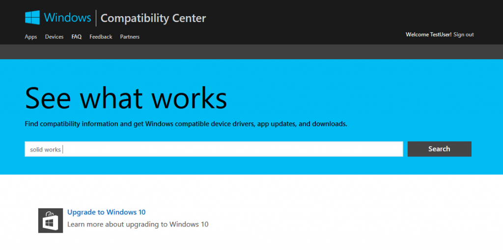 compatibility center