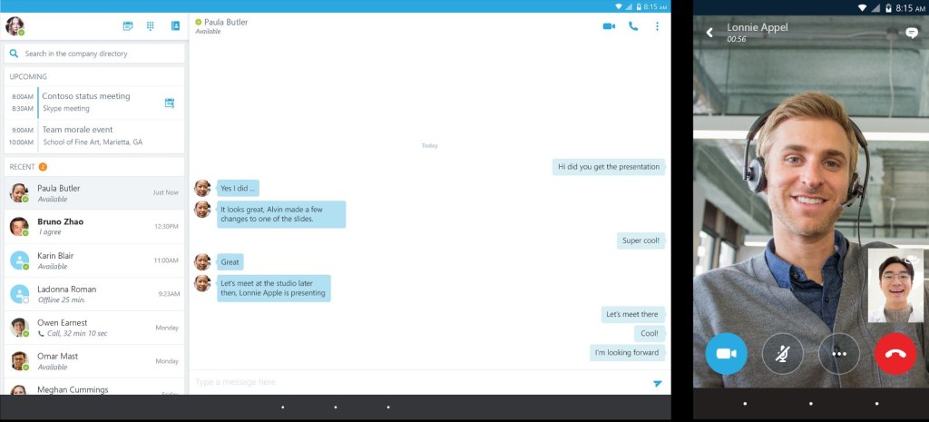 سكايب للأعمال Skype for business