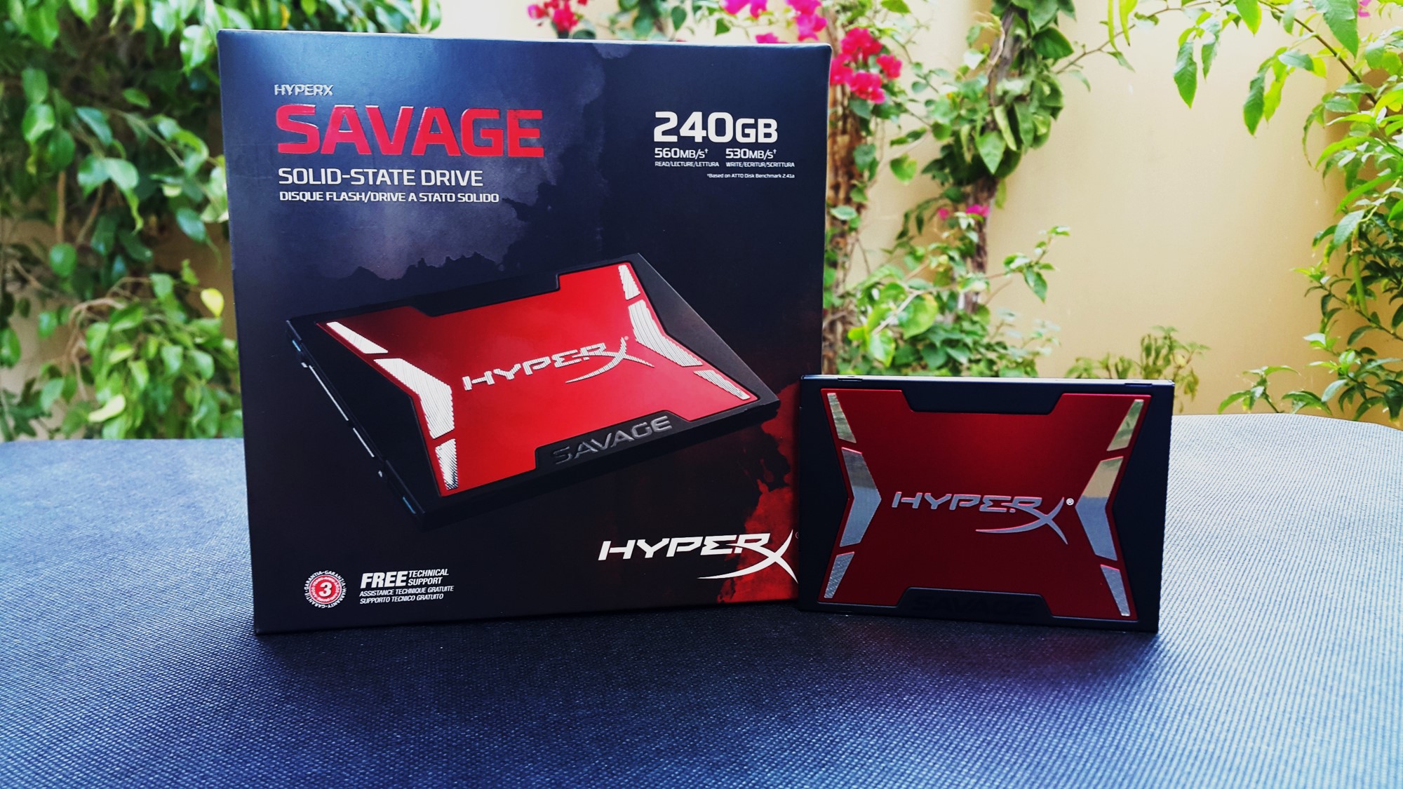 Kingston Hyper X Savage SSD 240GB Box + SSD Kingston Hyper X Savage SSD 240GB Box + SSD