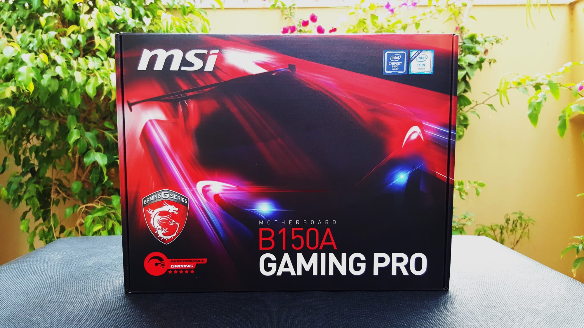 2- MSI B150A Gaming Pro Box Front