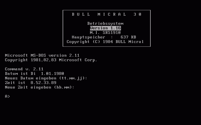 MSDOS