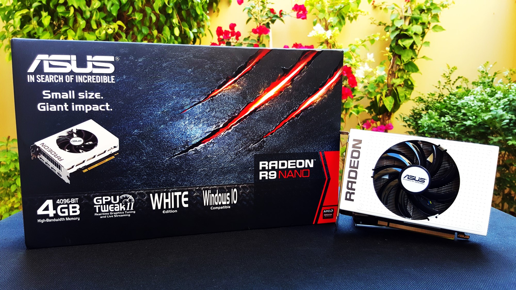 1- ASUS AMD Radeon R9 Nano Box + VGA