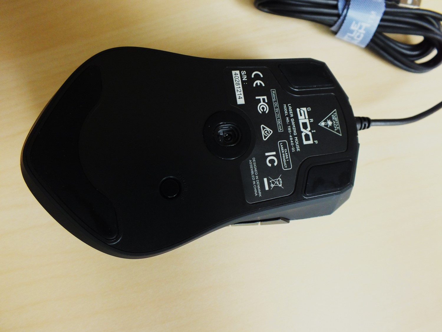 10-Turtle Beach Gaming Mouse Grip 500 Back