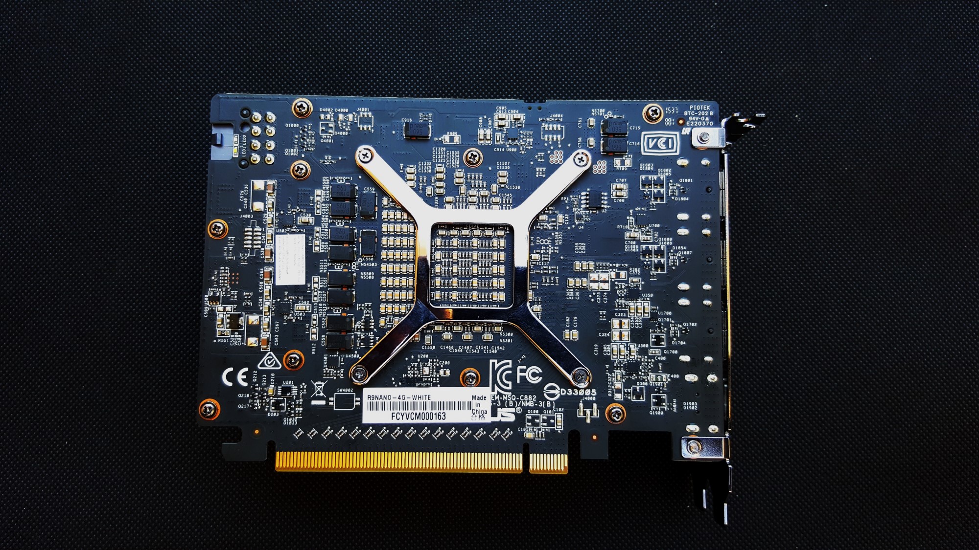 11- ASUS AMD Radeon R9 Nano Back