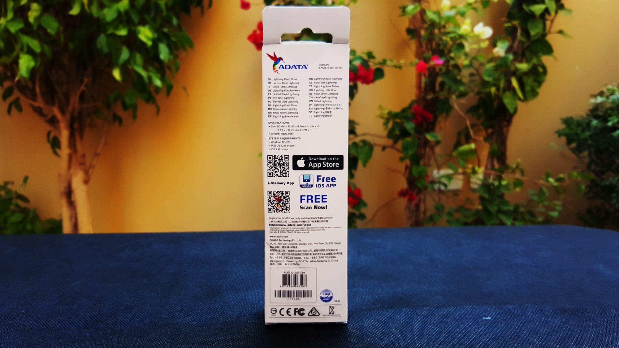 2-ADATA i-Memory USB3.0 32GB Box Back